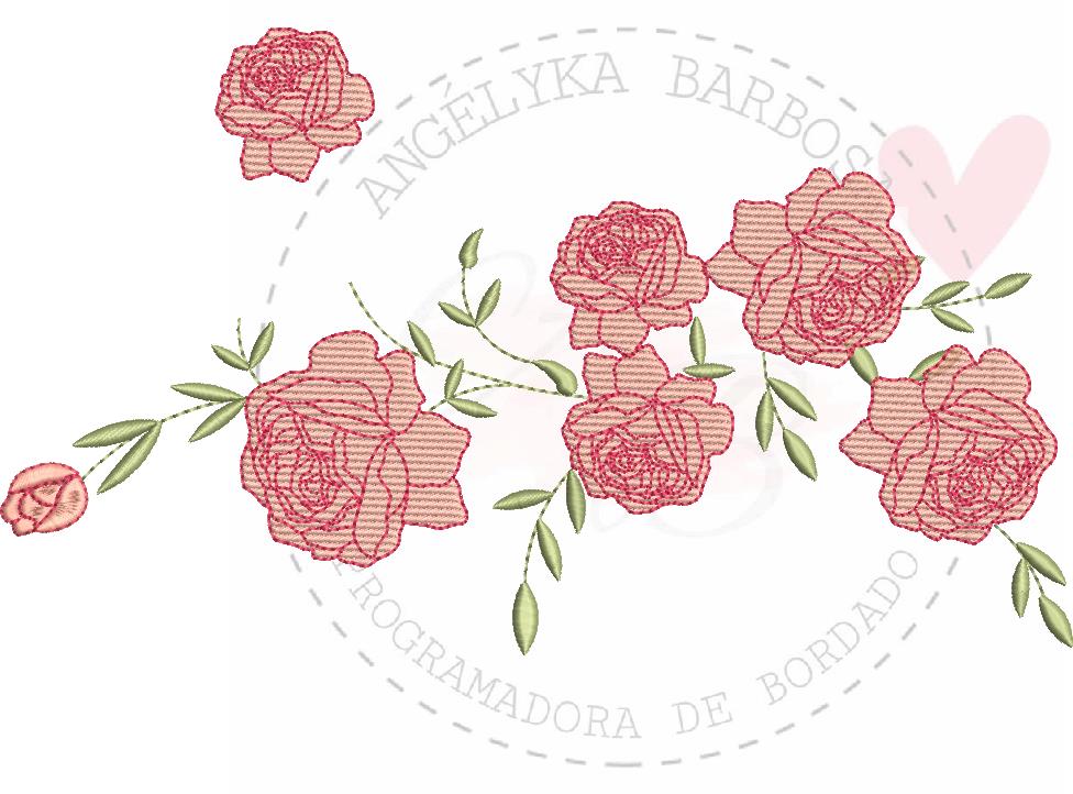 Botões de rosas