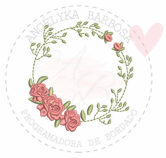 Ramo floral circulo ANGELYKA BARBOSA